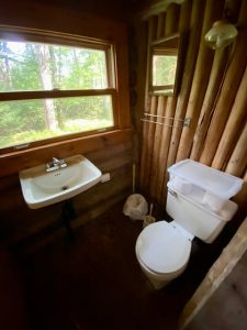 Birch Cabin Bathroom