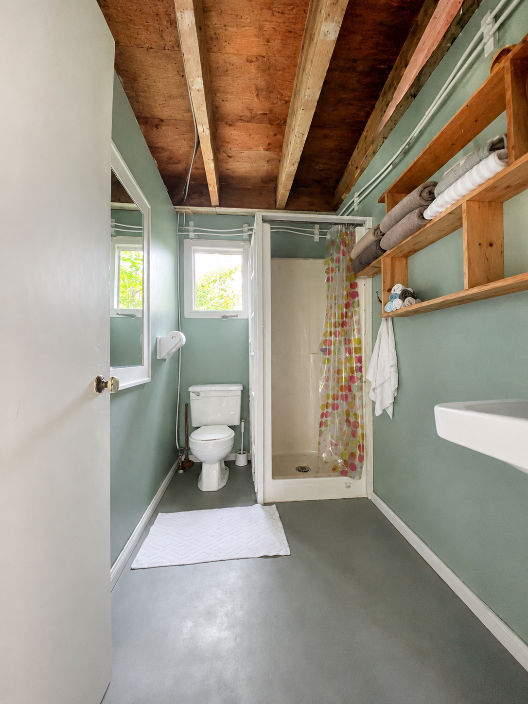 Birch Cabin Bathroom