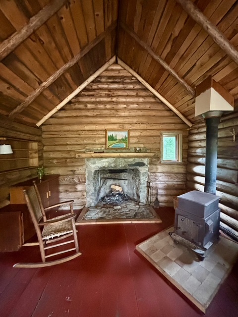 Birch Cabin Main Living Area