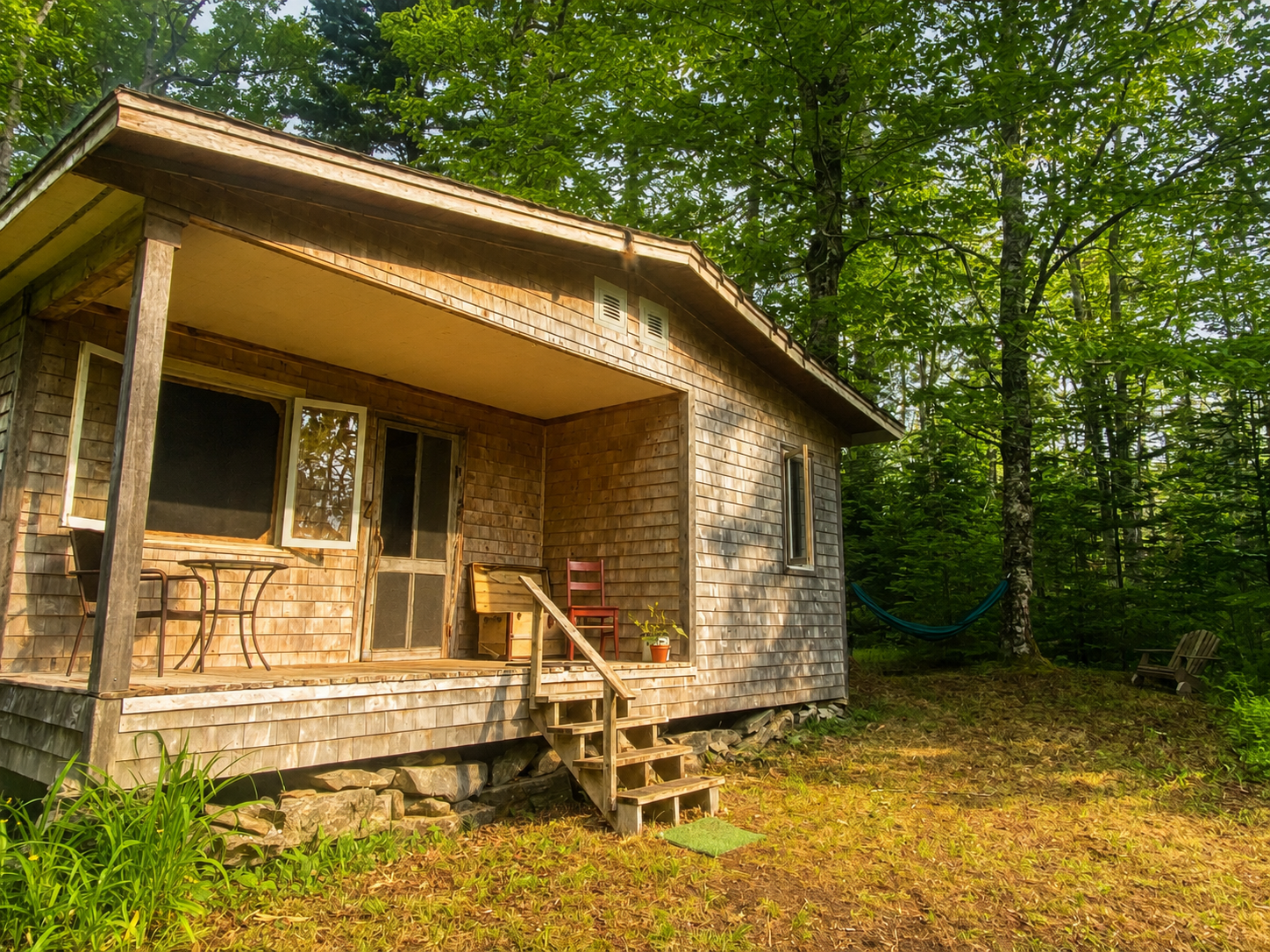 Birch Cabin Exterior