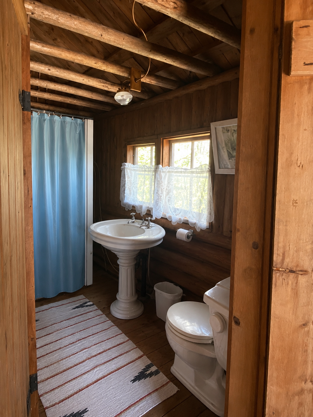 Birch Cabin Bathroom